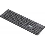 Bluetooth&reg; Keyboard Cyclee + Mini USB A and USB C receiver 2.4 GHz Black