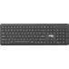 Clavier Bluetooth&reg; Cyclee + Mini r&eacute;cepteur USB A et USB C 2.4Ghz Noir
